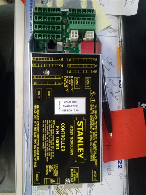 stanley mc521 junction box|stanley pro mc521 adjustment.